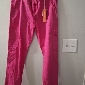 Koi Stretch Vibrant Pink Pants